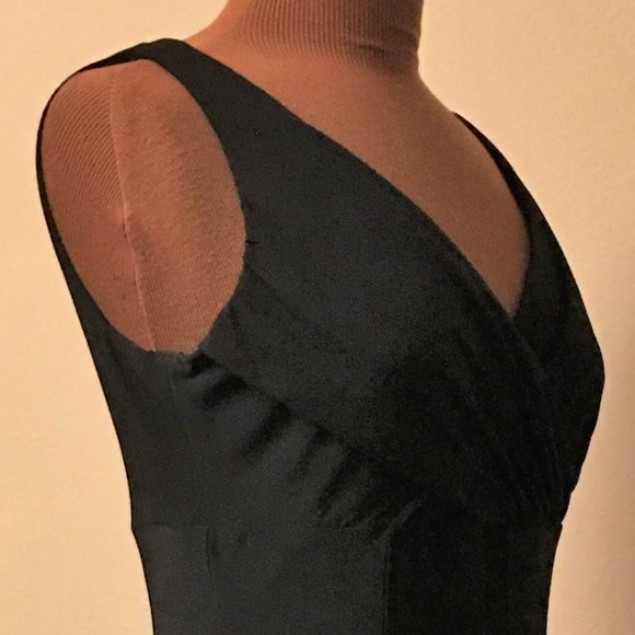 JONES NEW YORK Crossed Bodice Fit & Flare Dress - Picture 6 of 11